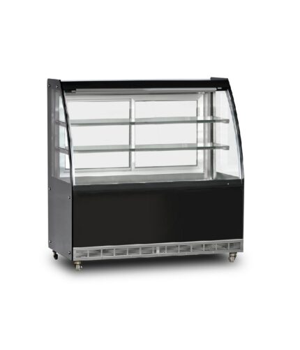 22P0F3B-SO Refrigerated Pastry Display Cabinet, 130 cm, Domed Glass