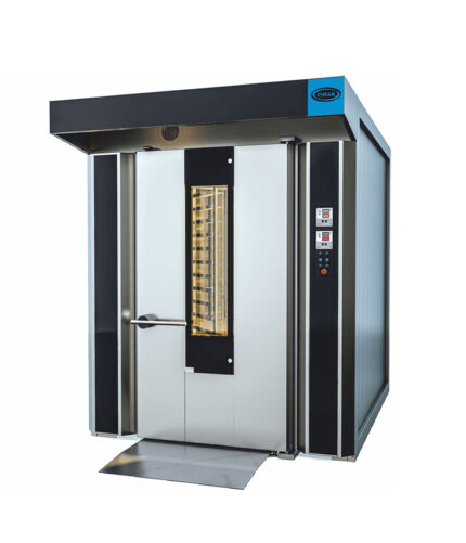 PMK 150 Gas-Powered Rotating Oven with Trolley
