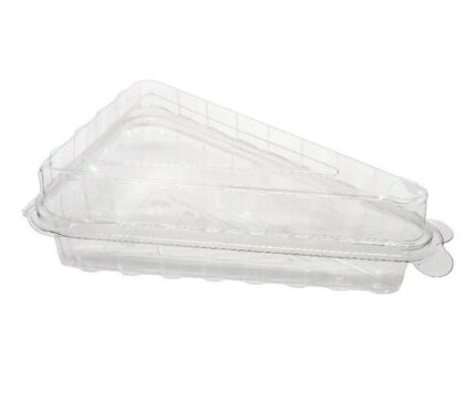 Plastic Triangle Cheesecake Pans, 100 Pieces