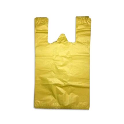 Yellow Athletic Rustling Shopping Bag Medium 1 kg